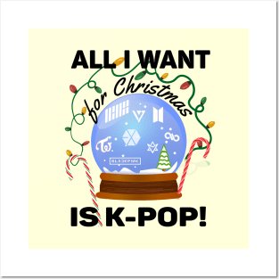 All I Want for Christmas is K-POP Posters and Art
